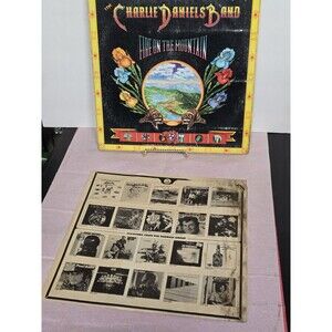 Vinyl Record LP Charlie Daniels Band Fire on the Mountain VG